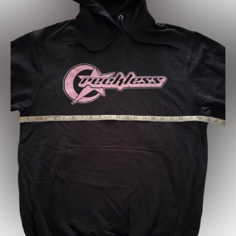 Young & Reckless Black Hoodie NWOT - Picture 2 of 3